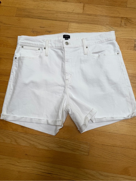 J. Crew Pants - J. Crew White Denim Cutoff Women's Shorts